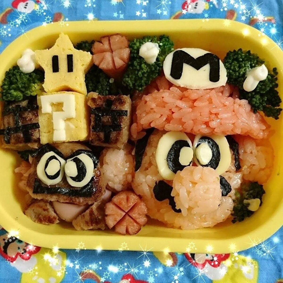 キャラ弁 スーパーマリオ レシピ 作り方 By 3moonmama 楽天レシピ キャラ弁 スーパーマリオ レシピ 作り方 By 3moonmama 楽天レシピ